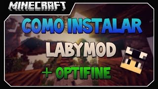 Tutorial  Como instalar LabyMod no Minecraft 188 [upl. by Ahsoet]