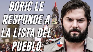 BORIC ENOJADO ATACA a JADUE y la LISTA del PUEBLO quotLe mienten a Chilequot [upl. by Ormond]