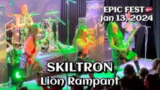 Skiltron  Lion Rampant EPIC FEST Roskilde🇩🇰 Jan 13 2024 LIVE 4K HDR [upl. by Lyndsay]