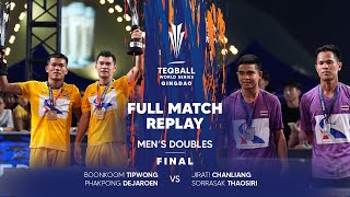 Teqball World Series 2024  Qingdao  Men’s Doubles Final  Full Match [upl. by Eartha]