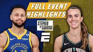 Stephen Curry vs Sabrina Ionescu  2024 NBA AllStar Weekend  NBA on ESPN [upl. by Seka600]