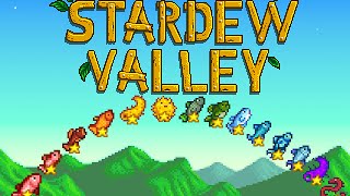 Gold Rated Fishing Spots  Stardew Valley [upl. by Schalles519]