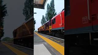 Double header 66 through Swineshead  shorts class66 [upl. by Prudence137]