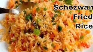 Schezwan Fried Rice Fried Rice Recipe Chinese Fried Rice Veg Schezwan Rice RecipeKadians Kitchen [upl. by Darcey]