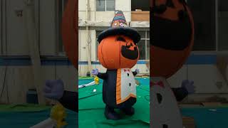 Inflatable Balloon Airglow Pumpkin Sut for Advertising Stagedesign Decoration [upl. by Boylston]