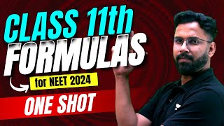 All Class 11th Formulas in One Shot  NEET 2024  Anupam Upadhyay [upl. by Kalil264]