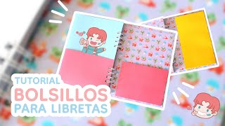 Tutorial  Bolsillos para Libretas  Agendas ☾ [upl. by Hadwin]