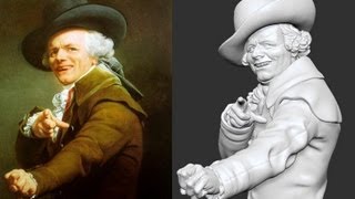 Joseph Ducreux sculpture timelapse [upl. by Intyrb]