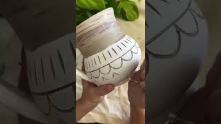 Here are a few clips of the sgraffito process from some work yesterday [upl. by Graner]