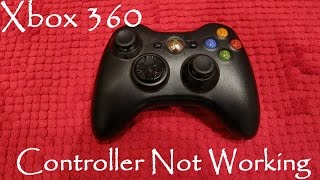 Xbox 360 Wireless Controller Not Working After Putting In New Batteries FIX [upl. by Euqinotna]