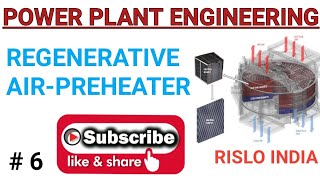 REGENERATIVE AIRPREHEATER  WORKING OF LUNGSTROM AIRPREHEATER  POWER PLANT ENG  RISLO INDIA [upl. by Ellemrac]