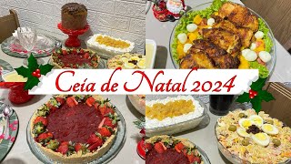 CEIA DE NATAL COMPLETA COM RECEITAS SIMPLES E ECONÔMICAS🎄❤️ [upl. by Ayekat]