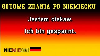 Gotowe zdania po niemiecku  Zrozumiesz wszystkie [upl. by Nirrok]