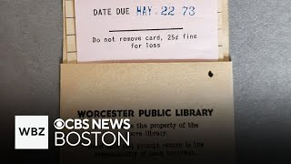 Book overdue 51 years finally returned to Massachusetts library [upl. by Eerized260]