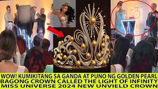 WOW MISS UNIVERSE 2024 UNVIELD THE NEW CROWN CALLED THE LIGHT OF INFINITY [upl. by Odlopoel]