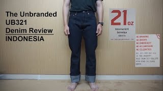 The Unbranded Brand UB321 21oz Denim Review Indonesia [upl. by Eiduam]