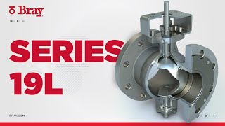 Ball Valve  Series 19L  Bray Segmented Valves [upl. by Drofwarc]