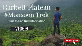 Garbett Plateau  Via Bhivpuri  Epic One Day Trek  Unadvised Trek  Best For Beginners vlog9 [upl. by Ninehc]