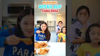 BOTTLE FLIP CHALLENGE EAT FRIED CHICKEN [upl. by Wynny]