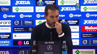 Rueda de prensa Getafe CF vs Valencia CF [upl. by Duax]