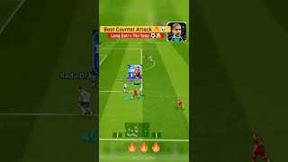 Long Ball Pass x Tiki Taka Counter Attack 🔥☠️ youtubeshorts football bola fcmobile efootball [upl. by Ennovyhs]