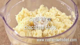 No Bake Keto Chocolate Chip Cookies Recipe  Easy amp Delicious [upl. by Hamian]