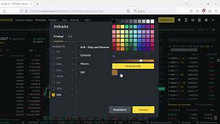 Como poner y configurar TODOS los indicadores en binance [upl. by Freytag]