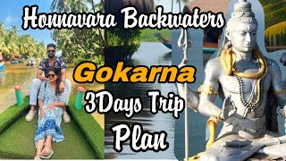 Gokarna full Tour Plan in Telugu  Murudeshwar Temple  Vibhuti Falls Gokarna  Honnavara 🌴 [upl. by Bakemeier]