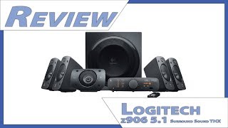 Logitech z906 51 Surround Sound THX  In Depth Review  Unboxing [upl. by Eladnyl705]