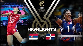 🇷🇸 SRB vs 🇩🇴 DOM  Highlights  Womens OQT 2023 [upl. by Ragen605]