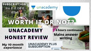 Unacademy subscription Honest Reviewprice🧐 Mains answer Practice🌻 My real experience  UPSC vlog [upl. by Ahsieat969]