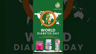 🌍 World Diabetes Day Caring for Your Health Naturally 🌱 [upl. by Daphna896]