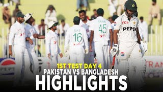 Full Highlights  Pakistan vs Bangladesh  1st Test Day 4 2024  PCB  M8A1K [upl. by Ramirol]