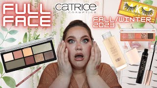 Full Face CATRICE UPDATE FALLWINTER 2023  Full Face Catrice Makeup  Testing NEW Catrice Makeup [upl. by Naejamron]