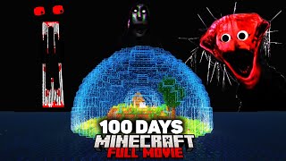 Surviving 100 Days of Minecrafts Most Disturbing Mods FULL MOVIE [upl. by Letsyrc]