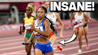 Allyson Felix JUST SHOCKED The World By Doing This [upl. by Drusie]