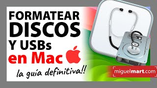 FORMATEAR en MAC 💥 Formatear USB en Mac  Formatear DISCO en Mac PASO A PASO La Guía definitiva [upl. by Obrien]