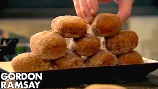 How To Make Chocolate Donuts  Gordon Ramsay [upl. by Urbain885]