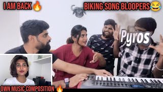 Pyros is back🔥 bikers song🫂 Behind the scenes😂 pyrosquad [upl. by Yankee701]