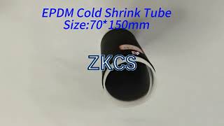 30mm Cold Shrink EPDM Tube Connector Insulators Similar 3M 98 Model [upl. by Haissem743]