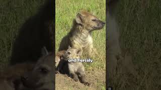 Dominance in the Wild The Spotted Hyena’s Matriarchal Rule animalfacts spottedhyena [upl. by Rramal]