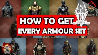 How To Get Every New Armor Set In Skyrim Anniversary Edition  Quick guide on ones you missed [upl. by Vareck]