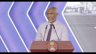 Remarks by the President at the inauguration of Velana Airport and Economic Zone Development Project [upl. by Wolcott]