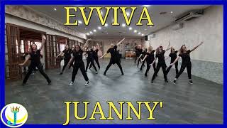 EVVIVA Gianni Morandi ft Jovanotti Coreo Juanny  Segue Tutorial [upl. by Yarled]