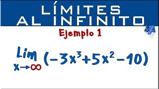 Límites al infinito  Ejemplo 1 [upl. by Erodavlas]