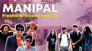 What Freshers Think of Manipal 2023 EDITION  MTTN [upl. by Asilet434]