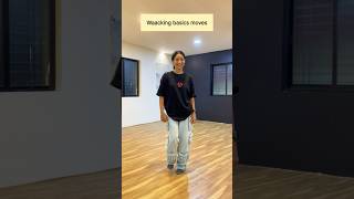 Waacking basics moves❤️ shortsfeed waacking dance shorts bollywood trend viralshorts reels [upl. by Elohc]