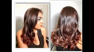 EXTRACCION DE COLOR NEGRO CON RESULTADO BALAYAGE [upl. by Rasla]