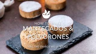 How to make mantecados and polvorones with gluten freegrain free option [upl. by Eimot]