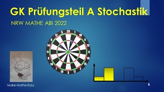 GK Prüfungsteil A Mathe Abi NRW 2022 Stochastik [upl. by Rafat]